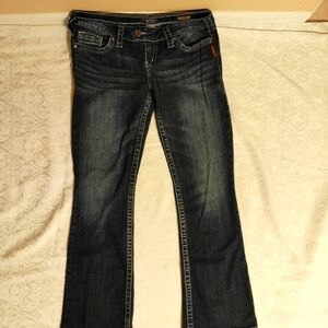 Silver Jeans Women's Boot Cut in Dark Blue